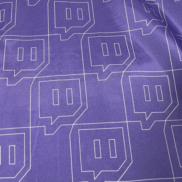 Twitch Jacket Men’s Size XL Black Purple Gamer Stream Video Hoodie - Picture 11 of 14